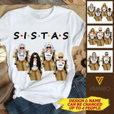 Personalized S.I.S.T.A.S Firefighter Tshirt Printed SEP-MA07