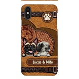 Personalized Dogmom Phonecase Printed 3D