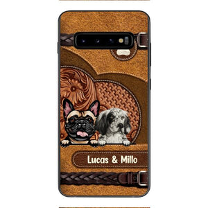 Personalized Dogmom Phonecase Printed 3D