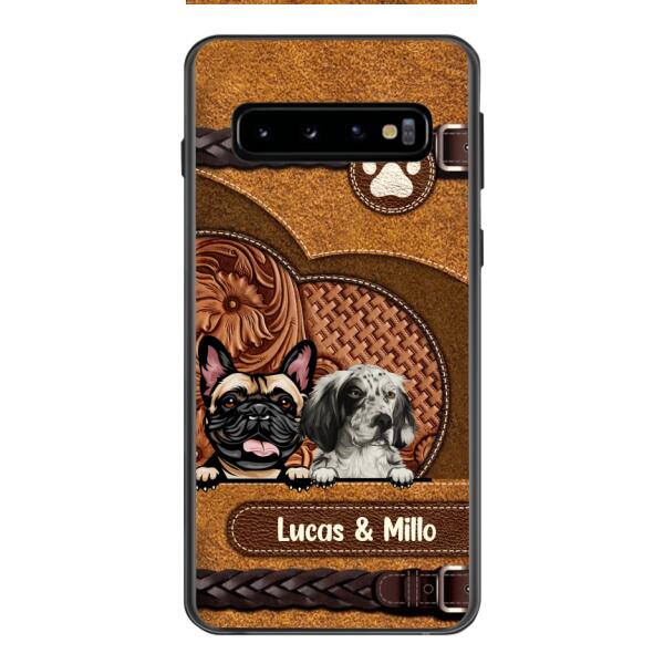 Personalized Dogmom Phonecase Printed 3D