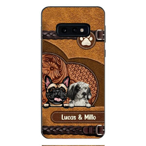 Personalized Dogmom Phonecase Printed 3D