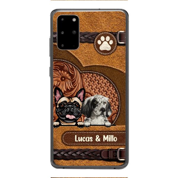 Personalized Dogmom Phonecase Printed 3D