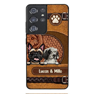 Personalized Dogmom Phonecase Printed 3D