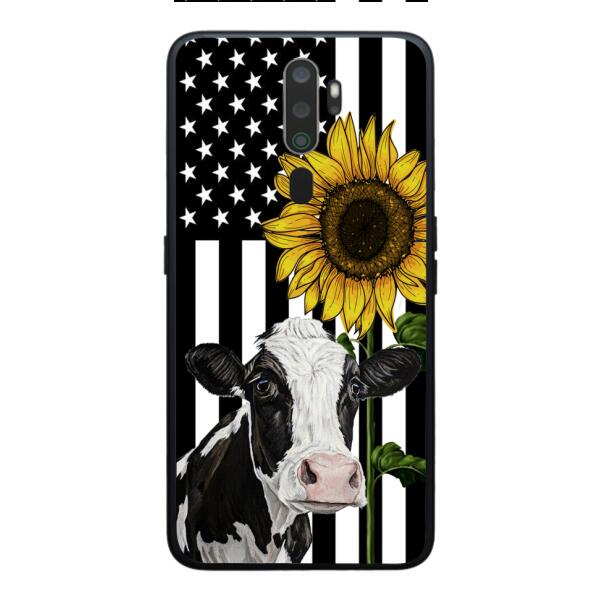 CUSTOMIZED CATTLE BREEDS SUNFLOWER PHONE CASE TNMD0307