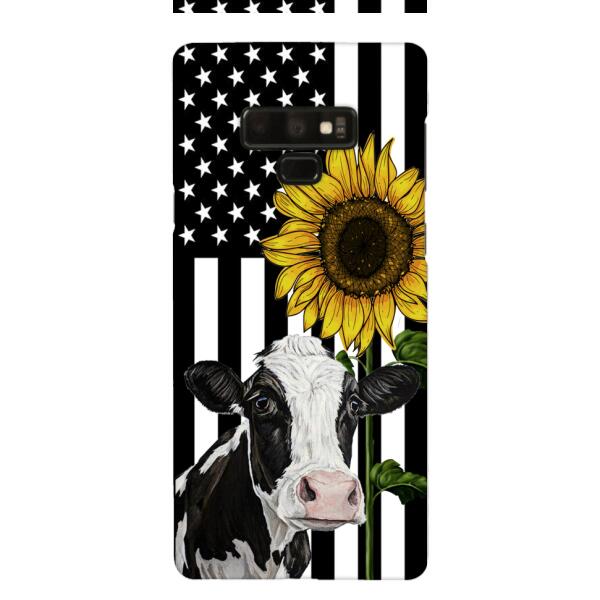 CUSTOMIZED CATTLE BREEDS SUNFLOWER PHONE CASE TNMD0307
