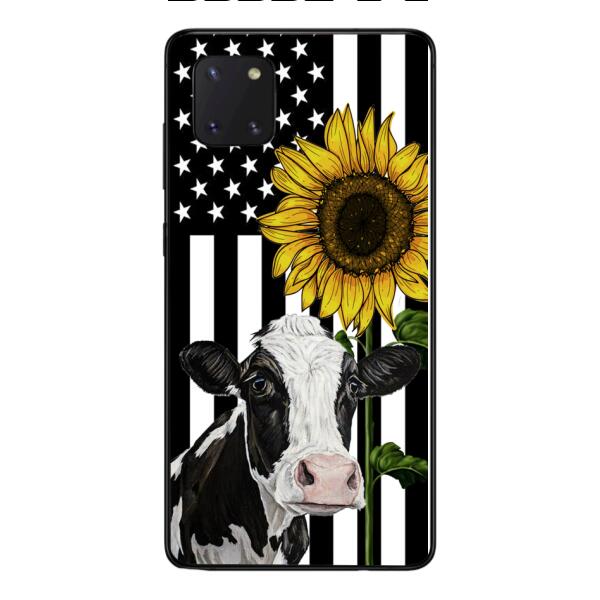 CUSTOMIZED CATTLE BREEDS SUNFLOWER PHONE CASE TNMD0307