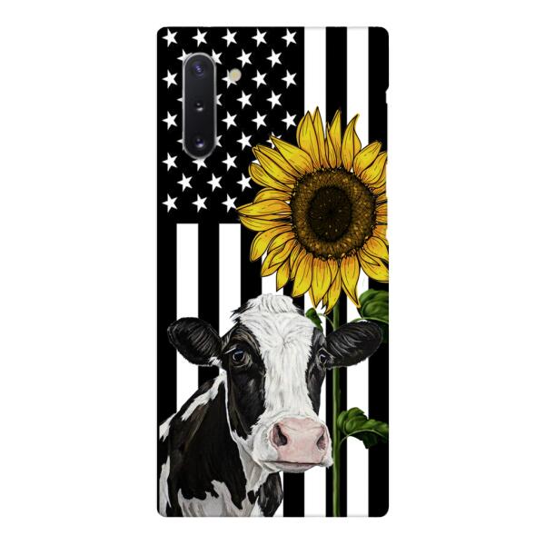 CUSTOMIZED CATTLE BREEDS SUNFLOWER PHONE CASE TNMD0307
