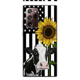 CUSTOMIZED CATTLE BREEDS SUNFLOWER PHONE CASE TNMD0307