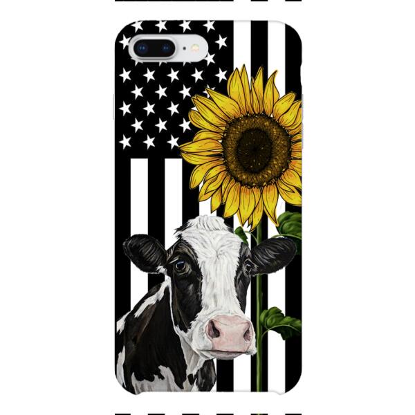 CUSTOMIZED CATTLE BREEDS SUNFLOWER PHONE CASE TNMD0307
