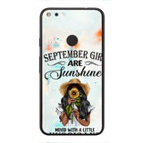 PERSONALIZED SEPTEMBER GIRL PHONE CASE PRINTED JUL-DT09