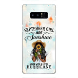 PERSONALIZED SEPTEMBER GIRL PHONE CASE PRINTED JUL-DT09