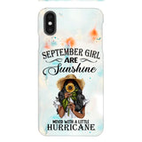 PERSONALIZED SEPTEMBER GIRL PHONE CASE PRINTED JUL-DT09