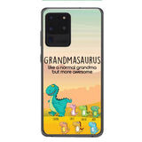 Personalized Grandmasaurus And Kids Phone Case AUG-MD05