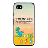 Personalized Grandmasaurus And Kids Phone Case AUG-MD05