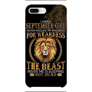 Personalized September Girl Phone Case AUG-MQ05