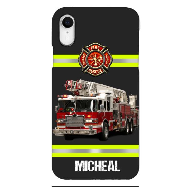 Personalized Firefighter Phone Case Mutilcolor NEY27T