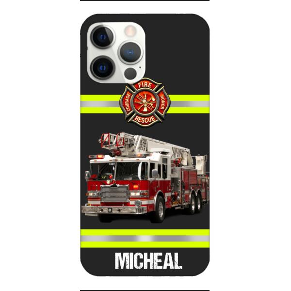 Personalized Firefighter Phone Case Mutilcolor NEY27T