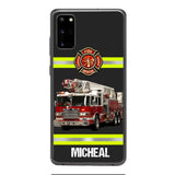 Personalized Firefighter Phone Case Mutilcolor NEY27T