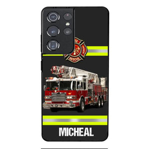 Personalized Firefighter Phone Case Mutilcolor NEY27T