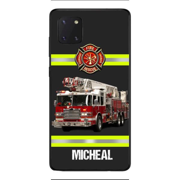 Personalized Firefighter Phone Case Mutilcolor NEY27T