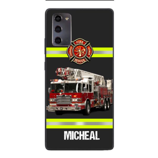 Personalized Firefighter Phone Case Mutilcolor NEY27T