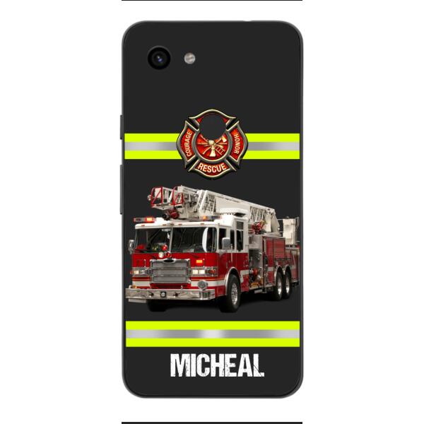 Personalized Firefighter Phone Case Mutilcolor NEY27T