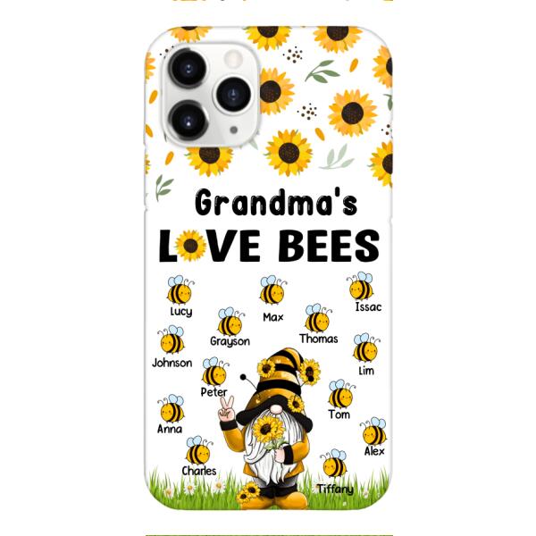 PERSONALIZED GRANDMA BEES PHONECASE TNMQ2809