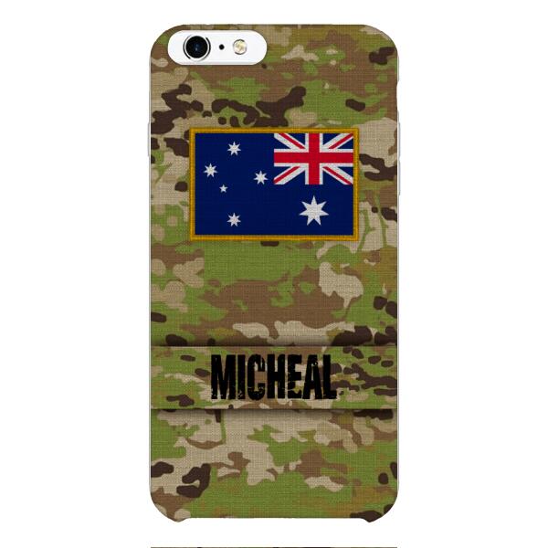 Personalized Australian Soldier Phone Case OCT-HQ07