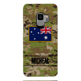 Personalized Australian Soldier Phone Case OCT-HQ07