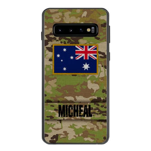 Personalized Australian Soldier Phone Case OCT-HQ07