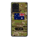 Personalized Australian Soldier Phone Case OCT-HQ07