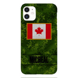 Personalized Canadian Soldier Phone Case OCT-HQ07