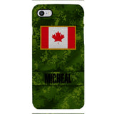 Personalized Canadian Soldier Phone Case OCT-HQ07