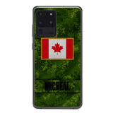 Personalized Canadian Soldier Phone Case OCT-HQ07