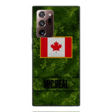 Personalized Canadian Soldier Phone Case OCT-HQ07