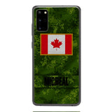 Personalized Canadian Soldier Phone Case OCT-HQ07