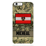 Personalized Austrian Soldier Phone Case OCT-LN07