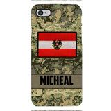 Personalized Austrian Soldier Phone Case OCT-LN07