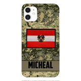 Personalized Austrian Soldier Phone Case OCT-LN07