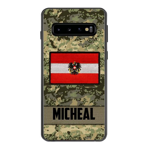 Personalized Austrian Soldier Phone Case OCT-LN07