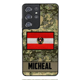 Personalized Austrian Soldier Phone Case OCT-LN07