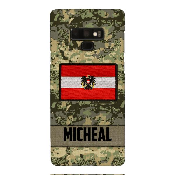 Personalized Austrian Soldier Phone Case OCT-LN07