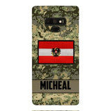 Personalized Austrian Soldier Phone Case OCT-LN07