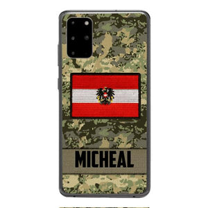 Personalized Austrian Soldier Phone Case OCT-LN07