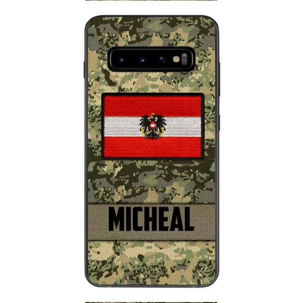 Personalized Austrian Soldier Phone Case OCT-LN07