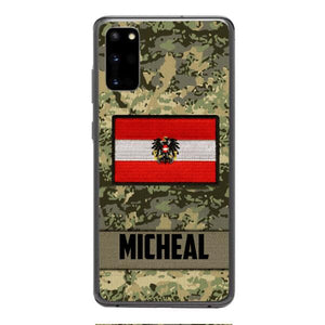 Personalized Austrian Soldier Phone Case OCT-LN07