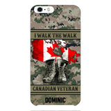 Personalized Canadian Veteran Phone Case OCT-DT09