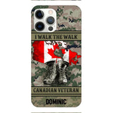 Personalized Canadian Veteran Phone Case OCT-DT09