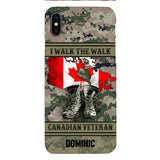 Personalized Canadian Veteran Phone Case OCT-DT09