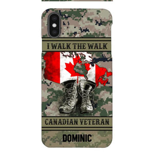 Personalized Canadian Veteran Phone Case OCT-DT09